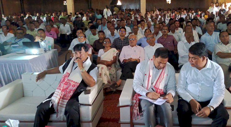 জিলা প্ৰশাসনৰ উদ্যোগত বোকাখাতত প্ৰস্তাৱিত চাৰিলেন যুক্ত ৰাষ্ট্ৰীয় পথ নিৰ্মানক লৈ ৰাজহুৱা সভা :  লোক নিৰ্মান বিভাগৰ আৰ্হিৰ উপস্থাপন  : চাৰিলেন যুক্ত পথ বৰ্তমানৰ ৩৭ নং ৰাষ্ট্ৰীয় পথৰে যোৱাতো বিচাৰে জনসাধাৰণে :