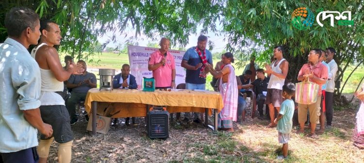 চি কুৱেষ্ট ফাউণ্ডেচনৰ উদ্যোগত কাজিৰঙাৰ বৰবিল মিচিং গাওঁত ইন্ধনৰহিত চৌকাৰ বিতৰণ  :