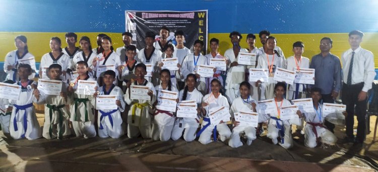 কাজিৰঙাৰ কঁহৰাত সদৌ বোকাখাত জিলা টাইকোৱাণ্ডো সন্থাৰ উদ্যোগত দুদিনীয়া টাইকোৱাণ্ডোৰ প্ৰতিযোগিতা শতাধিক প্ৰতিযোগীৰ অংশগ্ৰহন :