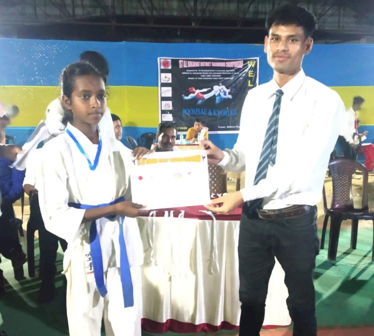 কাজিৰঙাৰ কঁহৰাত সদৌ বোকাখাত জিলা টাইকোৱাণ্ডো সন্থাৰ উদ্যোগত দুদিনীয়া টাইকোৱাণ্ডোৰ প্ৰতিযোগিতা শতাধিক প্ৰতিযোগীৰ অংশগ্ৰহন :