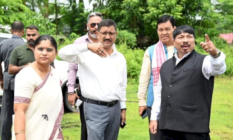 বোকাখাতত ৭ আগষ্টত অনুষ্ঠিত হ'ব ৰাষ্ট্ৰীয় হস্ততাঁত দিৱস : এই সম্পৰ্কতে মন্ত্ৰী অতুল বৰা আৰু মন্ত্ৰী ইউ জি ব্ৰহ্মৰ উপস্থিতিত প্ৰস্তুতি বৈঠক :