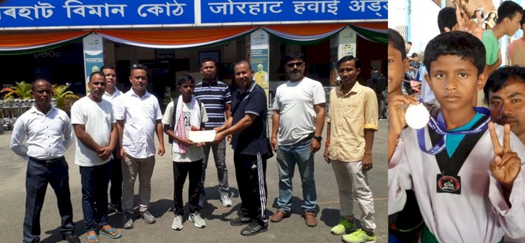 লেবাননত অনুষ্ঠিত হ'ব লগা  ৫ সংখ্যক এছিয়া কেডেট টাইকোৱাণ্ডো প্ৰতিযোগিতাত ভাৰতক প্ৰতিনিধিত্ব কৰিব তিতাবৰৰ  সূৰ্য্যকান্ত বাক্তিয়ে :