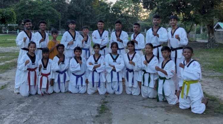 উত্তৰ প্ৰদেশৰ নয়ডাত অনুষ্ঠিত হ'ব লগা মুকলি ৰাষ্ট্ৰীয় টাইকোৱাণ্ডো প্ৰতিযোগিতাত অসমক প্ৰতিনিধিত্ব কৰিব বোকাখাতৰ খেলুৱৈয়ে  :