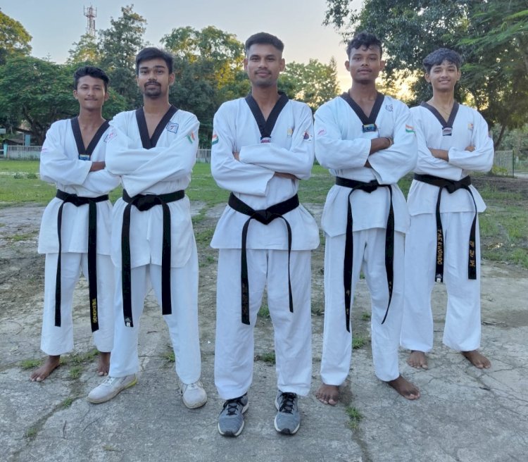 উত্তৰ প্ৰদেশৰ নয়ডাত অনুষ্ঠিত হ'ব লগা মুকলি ৰাষ্ট্ৰীয় টাইকোৱাণ্ডো প্ৰতিযোগিতাত অসমক প্ৰতিনিধিত্ব কৰিব বোকাখাতৰ খেলুৱৈয়ে  :