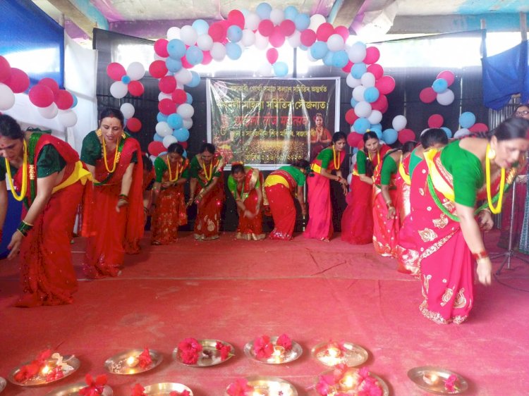 বোকাখাতত গোৰ্খা সম্প্ৰদায়ৰ তীজ উৎসৱ  : বিবাহিত জীয়ৰীৰ সমন্বয়ৰ ব্যতিক্ৰমী পৰম্পৰা :