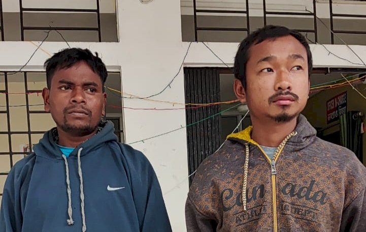 বোকাখাতত চোৰাং কাঠ সহ এখন ডি আই গাড়ী আৰু দুজনক আটক  :