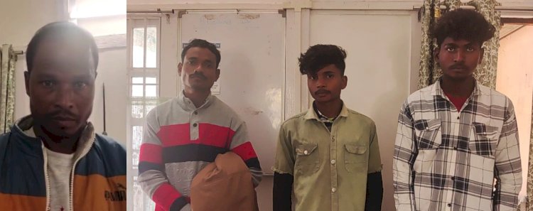 বোকাখাতৰ কৈলাখাতৰ পহু হত্যাৰ ঘটনাত জড়িত তিনি জনৰ আত্মসমৰ্পণ  :