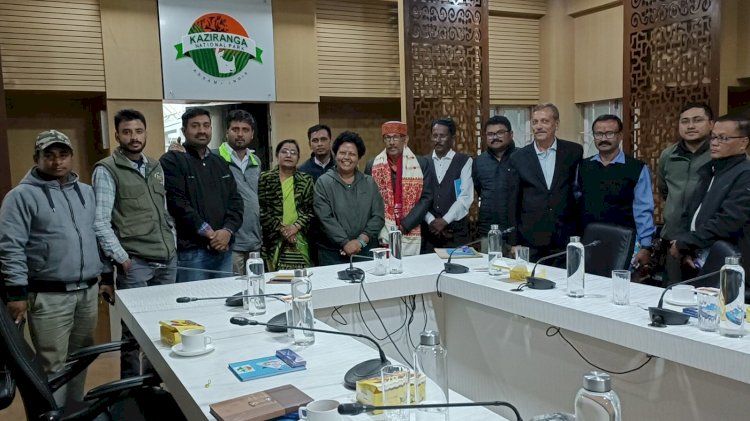 কাজিৰঙাত বোকাখাত মহকুমা সাংবাদিক সংগঠনৰ প্ৰতিনিধিৰে কাজিৰঙা ৰাষ্ট্ৰীয় উদ্যান কৰ্তৃপক্ষৰ বৈঠক : বন্যপ্ৰাণী আৰু মানুহৰ  সংঘাতৰ ক্ষতিপূৰণৰ পৰিমান বৃদ্ধিৰ বাবে অসম চৰকাৰক দাবী :