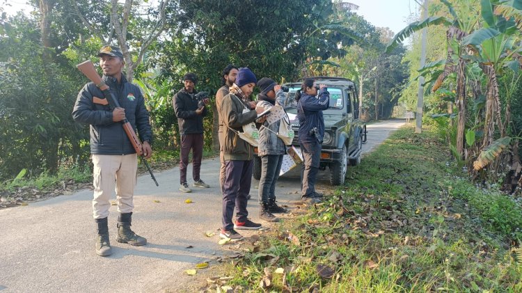 কাজিৰঙাৰ পঞ্চম পক্ষী গণনা আৰু পক্ষী উৎসৱ : পক্ষী গণনাত কাজিৰঙাত বিৰল প্ৰজাতিৰ পক্ষী আৰু প্ৰাণীৰ উপস্থিতিৰ তথ্য লাভ গণনাকাৰী দলৰ  :