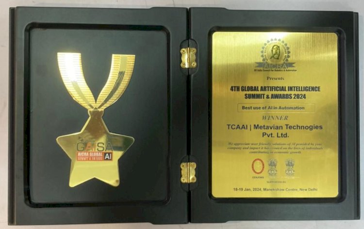 কৃত্ৰিম বুদ্ধিমত্তাত দেখুৱা পাৰ্দশিতা আৰু উদ্ভাৱনী কৌশলৰ বাবে অনুপম শইকীয়া আৰু তেওঁৰ মেটভিয়ান টেকন'লজি প্ৰাইভেট লিমিটেডলৈ আন্তৰাষ্ট্ৰীয় গেইচা বঁটা ২০২৪ : দিল্লীত অনুষ্ঠিত চতুৰ্থ গ্ল’ৱেল এ আই চুমিটৰ বিশেষ অনুষ্ঠানত এই বঁটা গ্ৰহন কৰে অনুপম শইকীয়াই  :