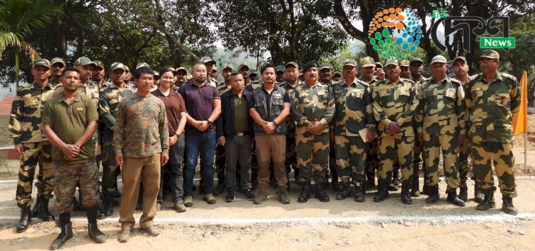 হাতীৰ সৈতে সহাৱস্থান : মেঘালয় বন বিভাগ আৰু আৰণ্যকৰ উদ্যোগত সীমান্ত সুৰক্ষা বাহিনীৰ বিষয়া আৰু জোৱানৰ মাজত সজাগতাৰ বিষেশ অনুষ্ঠান :