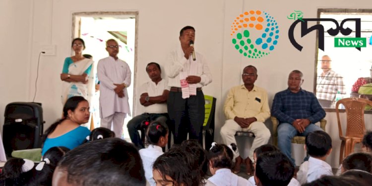 কাজিৰঙাৰ শংকৰদেৱ শিশু নিকেতনত নতুন শিক্ষাবৰ্ষৰ বিদ্যাৰম্ভৰ বিশেষ অনুষ্ঠান :