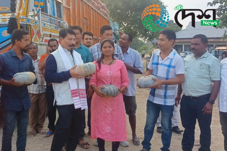 বোকাখাতৰ পথাৰৰ পৰা বহি:ৰাজ্যলৈ ৰপ্তানি ৮০৬৩.৩ মেট্ৰিক টন ৰঙালাও :  ৰঙালাওকলৈ  উদ্যোগৰ স্থাপনৰ  চিন্তা কৃষি মন্ত্ৰী অতুল বৰাৰ  :