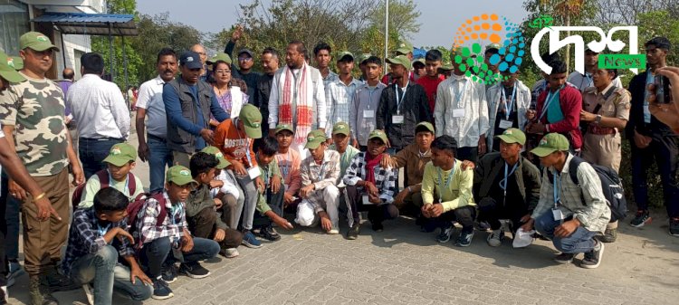 বিশ্বনাথ চাৰিআলিত ১৭ টা বৰ্ষ অতিক্ৰম কৰা কাজিৰঙা ৰাষ্ট্ৰীয় উদ্যান ও ব্যাঘ্ৰ সংৰক্ষিত বনাঞ্চলৰ  আৱাসিক প্ৰকৃতি শিৱিৰ সম্পন্ন   :