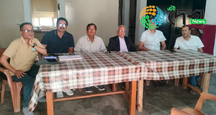 বোকাখাতৰ নৱ নিৰ্মিত লোকনিৰ্মান বিভাগৰ অতিথিশালাৰ নাম আপকুৰ প্ৰতিষ্ঠাপক সভপতি প্ৰয়াত  সাংবাদিক ভৱেশ শইকীয়াৰ নামত কৰিবলৈ বোকাখাত প্ৰেছ ক্লাবৰ আহ্বান :  কাৰ্য নিৰ্বাহকত সিধান্ত  :