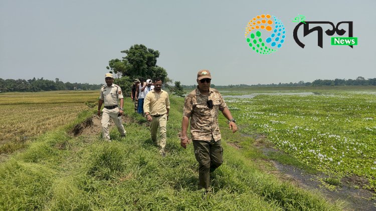 স্থানীয় গাওঁবাসীৰ সহযোগিতাৰে জলবায়ু প্ৰকল্প আঁচনিৰে নদুৱাৰ ৰাজহ চক্ৰৰ দোলাবিলত নিৰ্মান কৰা বান্ধ  মুকলি :