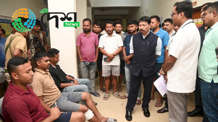 বোকাখাতৰ পানবাৰীৰ কৃষিপাম নিগমত থকা চি আৰ পি এফ শিৱিৰত সন্দেহযুক্ত গ্ৰেনেড বিস্ফোৰণ  : তিনিজন জোৱান আহত  :