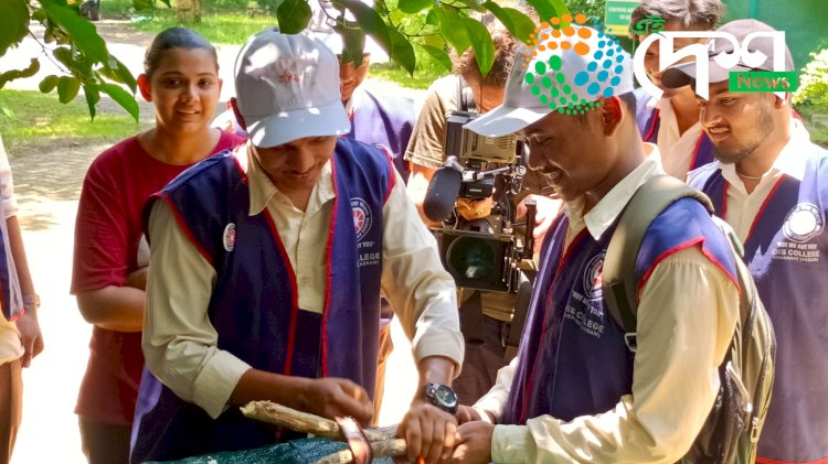 সম্ভাব্য বানপানীৰ সময়ত কাজিৰঙাৰ এনিমেল কৰিডৰত বনকৰ্মী সহায় কৰিব পৰাকৈ বন্যপ্ৰাণী পুনৰ সংস্থাপন আৰু সংৰক্ষণ কেন্দ্ৰত স্বেচ্ছাসেৱক ছাত্ৰ ছাত্ৰীৰ তৃতীয়টো প্ৰশিক্ষণ  :