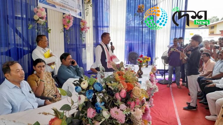 বোকাখাতৰ অসামৰিক চিকিৎসালয়ত বিনামুলীয়া ডায়লেচিচ কেন্দ্ৰ মুকলি স্বাস্থ্যমন্ত্ৰী অশোক সিংঘালৰ :