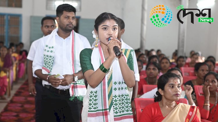 বোকাখাতত অসম চাহ জনজাতি মহিলা সমিতি গোলাঘাট জিলাৰ তদৰ্থ সমিতিৰ পূৰ্ণ পৰ্যায়ৰ প্ৰতিনিধি সভা : জিলা সমিতি গঠন :