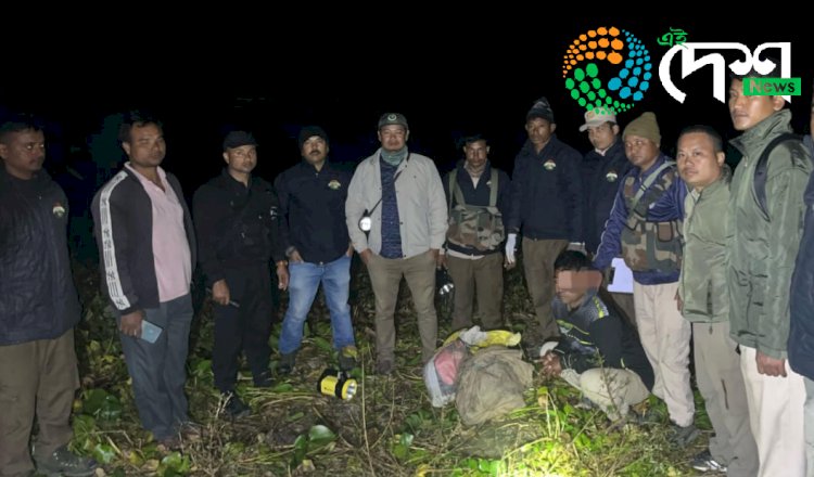 গহপুৰত ঢেকীয়াপতীয়া বাঘৰ হাঁড় উদ্ধাৰ : ঘটনা সম্পৰ্কত ৫ জনক আটক  :