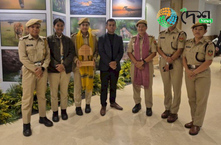 কাজিৰঙাৰ ৰাষ্ট্ৰীয় উদ্যানৰ অগৰাতলি বনাঞ্চলৰ বনদূৰ্গালৈ বালিপাৰা ফাউণ্ডেচনৰ ২০২৫ চনৰ ফৰেষ্ট ৰেঞ্জাৰ এণ্ড গাৰ্ড এৱাৰ্ড :