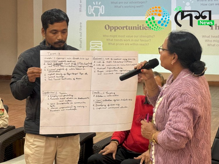 বিশ্ব ঐতিহ্য ক্ষেত্ৰ কাজিৰঙাত প্ৰাকৃতিক ঐতিহ্যৰ বিশেষ কৰ্মশালা :