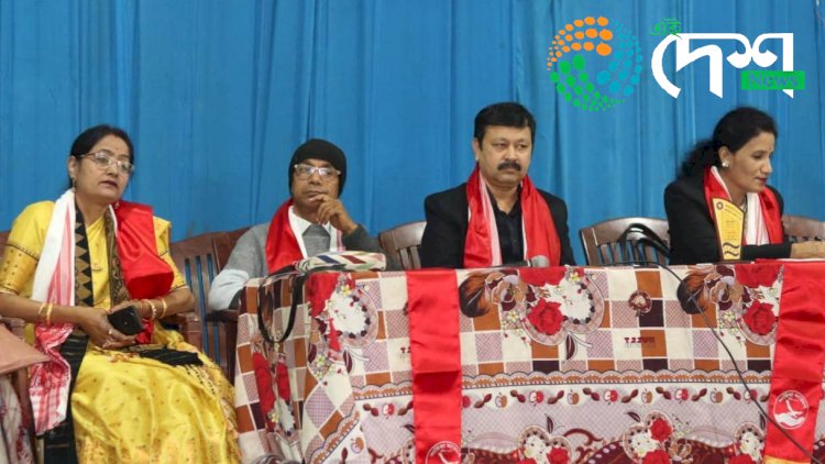 বোকাখাতত সাহিত্য অন্বেষণৰ অষ্টম বৰ্ষপূৰ্তিৰ অনুষ্ঠান বৰ্ষ শ্ৰেষ্ঠ বঁটা প্ৰদান :